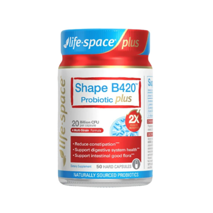 Life Space Shape B420 Probiotics Plus 50 Capsules