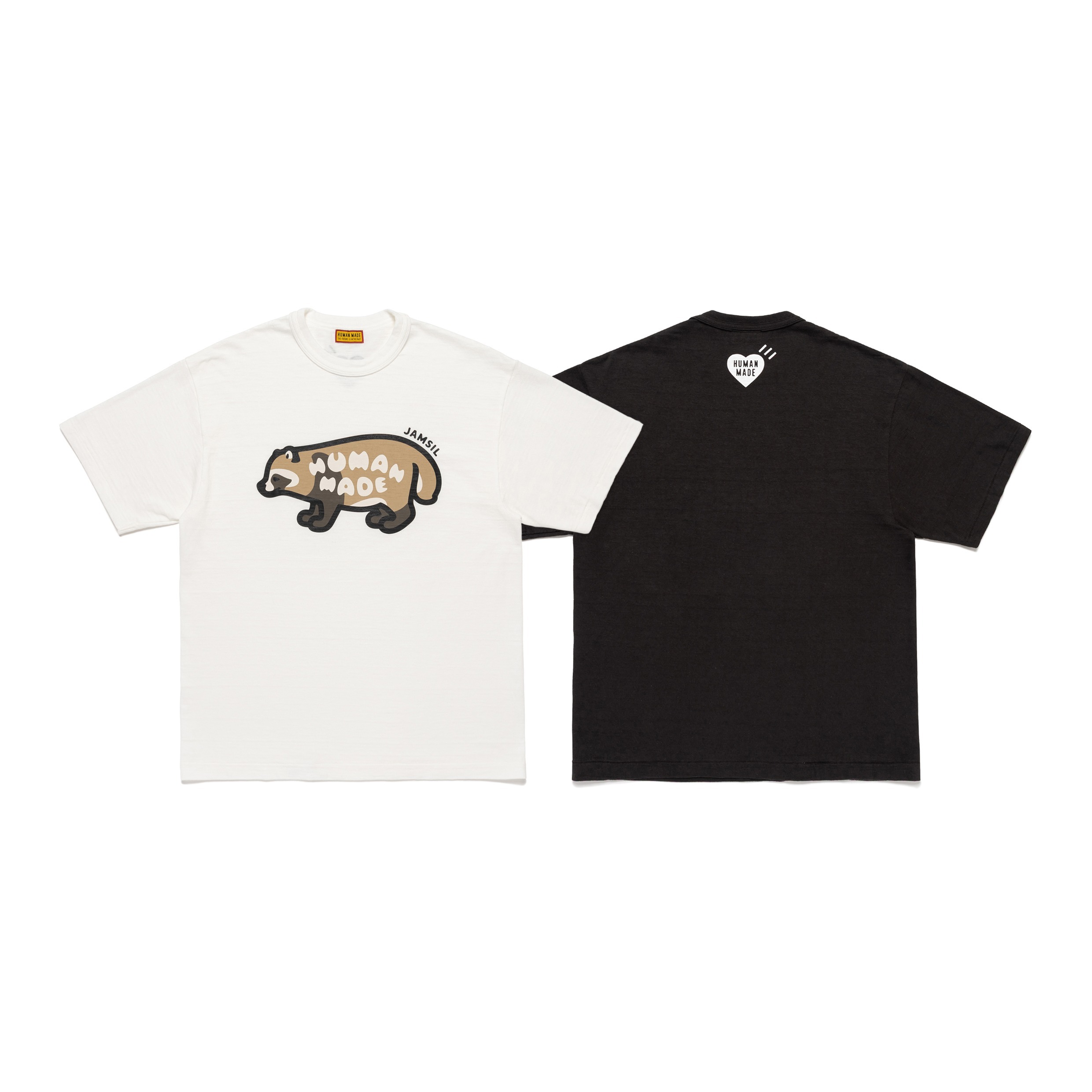 預購┃日本製 HUMAN MADE ANIMAL GRAPHIC T-SHIRT JAMSIL 狸貓 短袖 T恤 蠶室限定