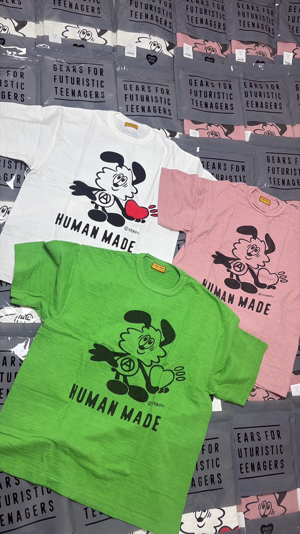 預購┃HUMAN MADE × VERDY GRAPHIC T-SHIRT 韓國 蠶室限定