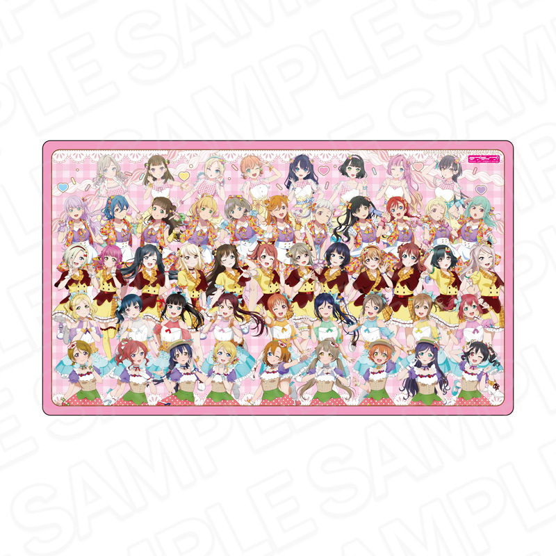 「ACG.GO」「預購」Contents Seed《Love Live!》系列 橡膠桌墊 咖啡廳派對Ver.
