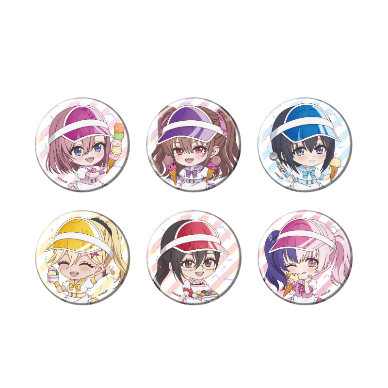 「ACG.GO」「預購」A3《2.5次元的誘惑》收藏襟章 12 雪糕店Ver. Q版插圖 (整盒6入)
