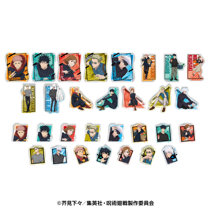 「ACG.GO」「預購」Ensky《咒術迴戰》5週年紀念 旅行貼紙 (整盒15入)