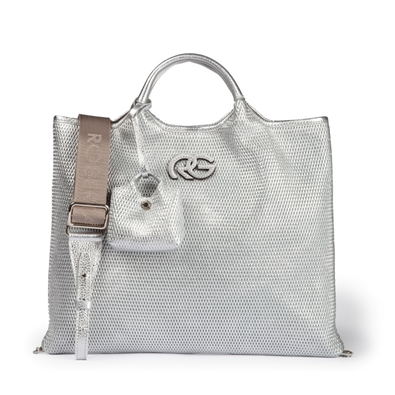 SMA-GGG0614-010 ART. 2000 JOY 5 IN 1 BAG MULTIFUNCIONAL WITH ADJUSTABLE STRAP SILVER (A10)