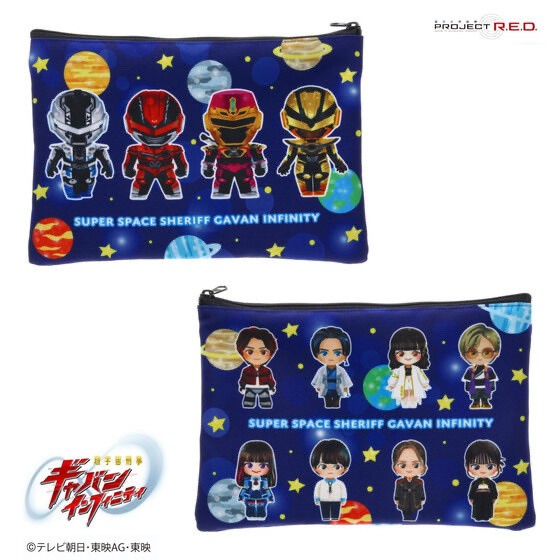 252746 Pbandai 預訂 2026/7月 超宇宙刑事ギャバン インフィニティ　デフォルメ　ポーチ （ギャバン・ライヤ）