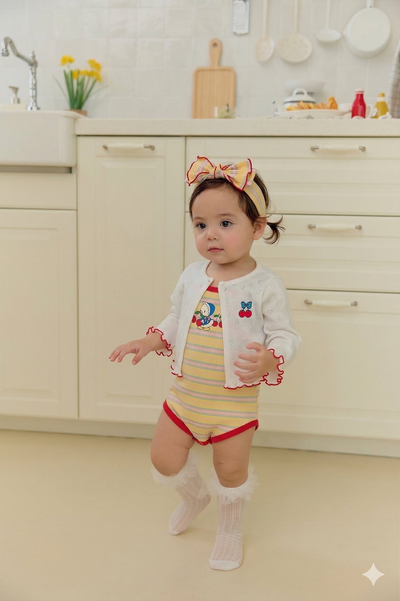 Sera Cherry Cardigan