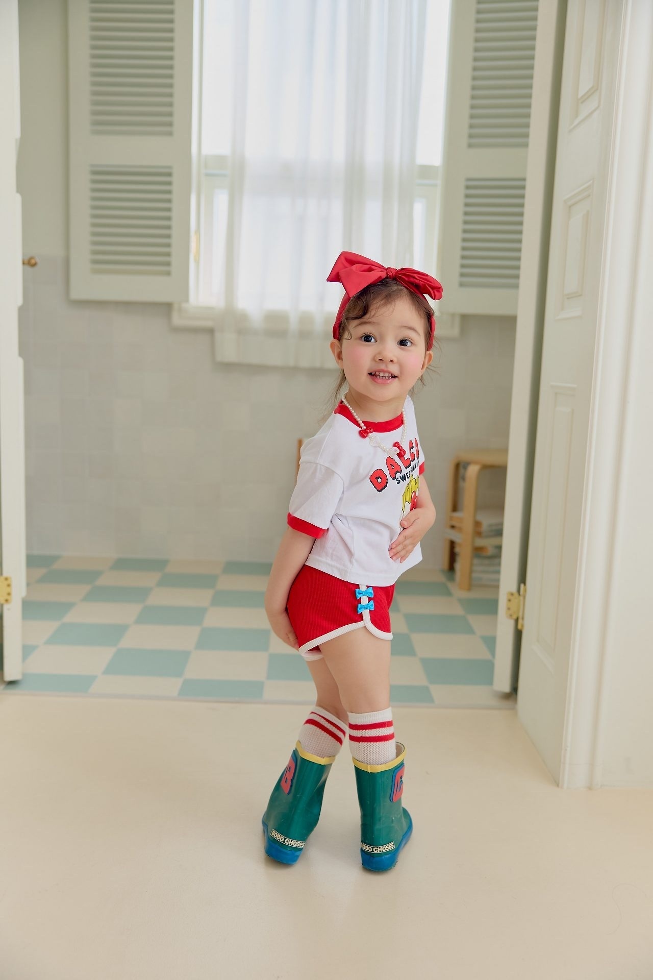 Sera Petit Ribbon Shorts