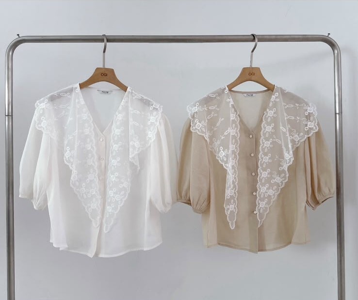 FT26  水手lace 胸42 長23 $519 (一口價)