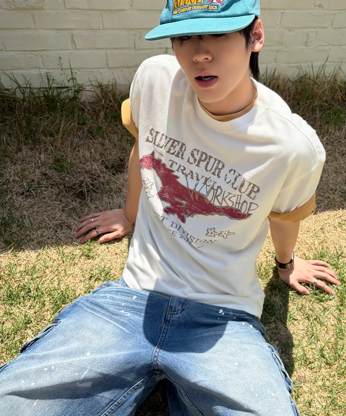 TRAVEL SILVER SPUR CLUB PIGMENT OVERFIT TEE