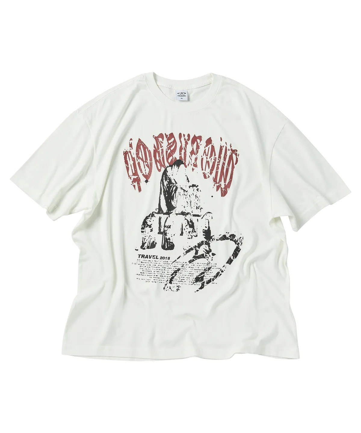 TRAVEL DESPAIR PIGMENT OVER FIT TEE