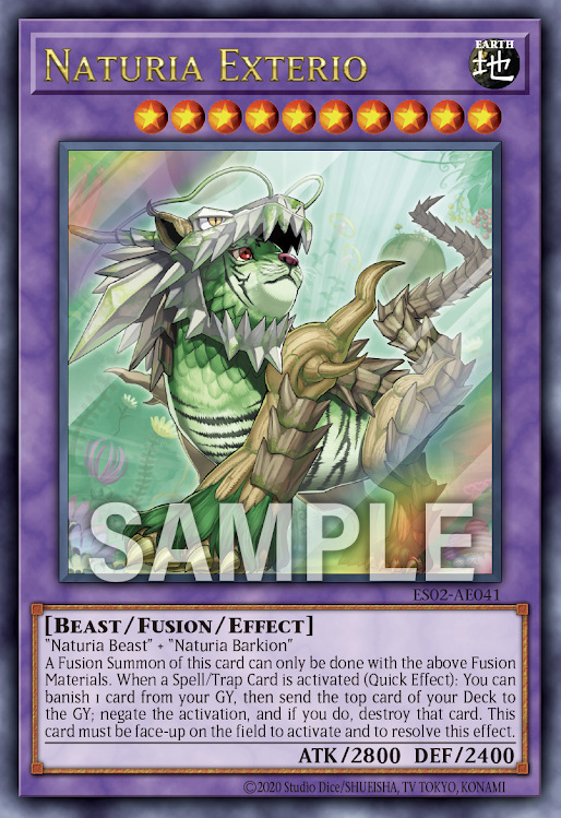 ES02-AE041 (UR/UTR)Naturia Exterio(自然合成獸)