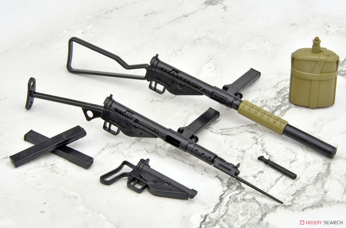 TOMYTEC 1/12 LA104 STEN Mk2 迷你武裝 組裝模型