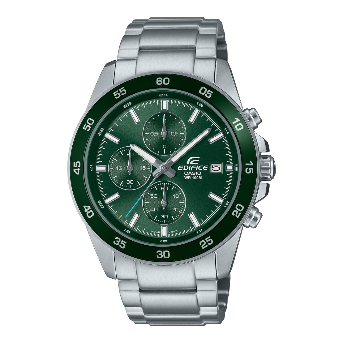 【 EDIFICE】經典時尚賽車三眼計時男錶 EFR-526D-3A 43.8mm 現代鐘錶
