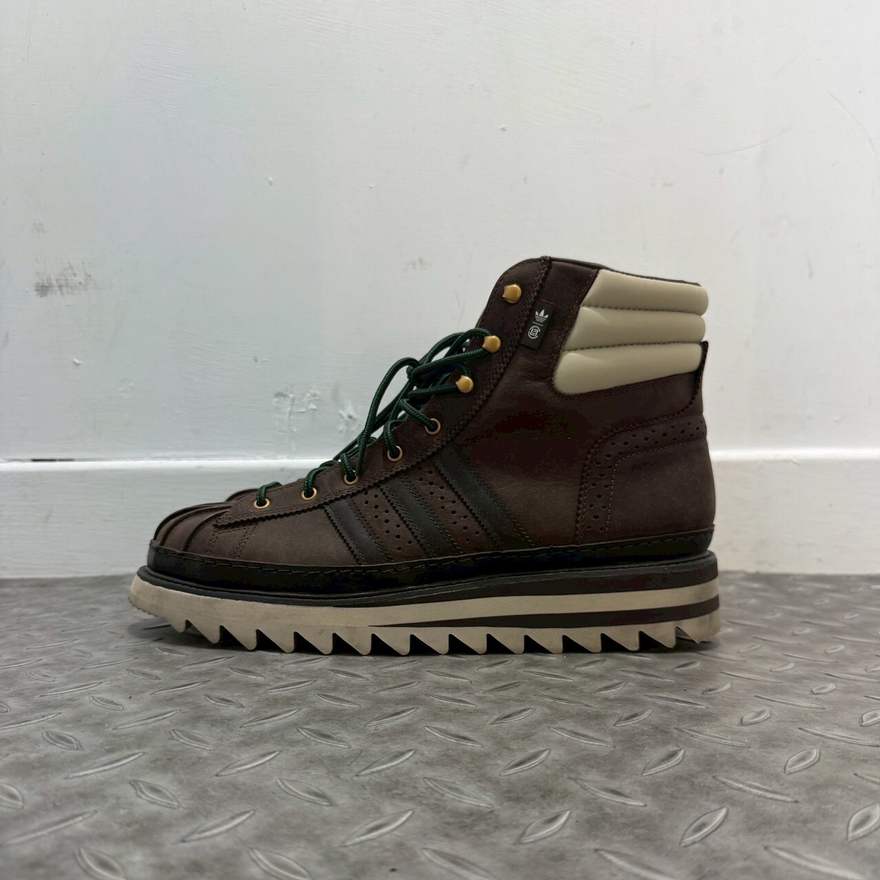 ADIDAS PRO MODEL CLOT BY EDISON CHEN DARK BROWN SIZE 30CM