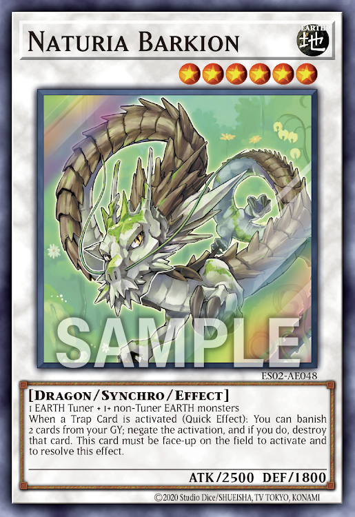 ES02-AE048 (SR)Naturia Barkion(自然神龍)