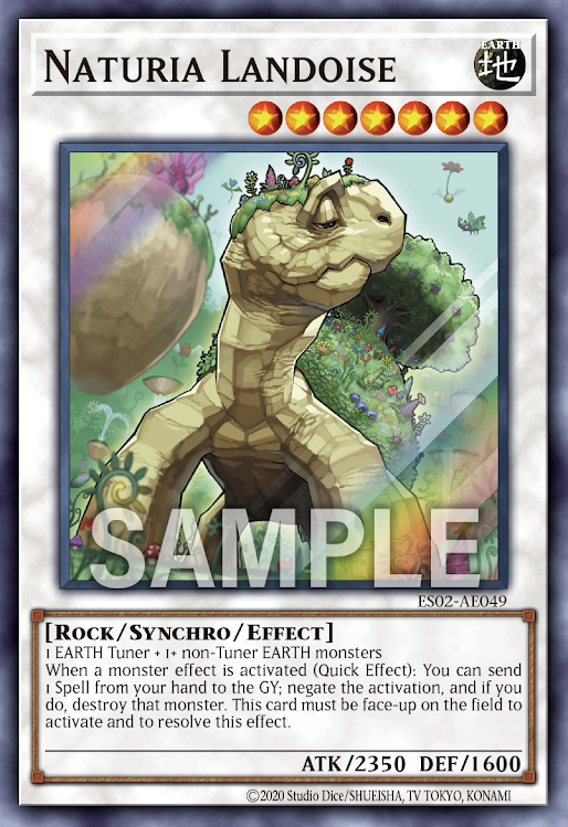 ES02-AE049 (SR)Naturia Landoise(自然玄武)