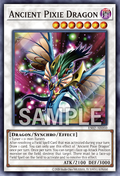 ES02-AE050 (SR)Ancient Pixie Dragon(妖精龍 古代妖)