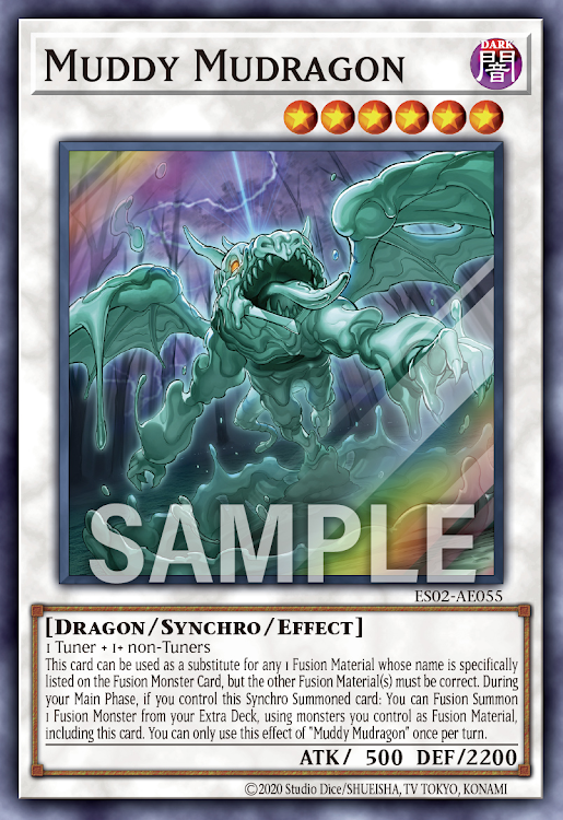 ES02-AE055 (SR)Muddy Mudragon(泥濘的泥龍王)