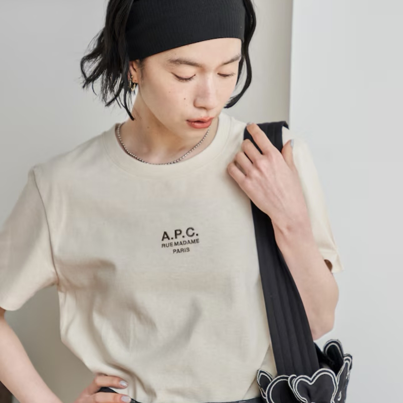 A.P.C. x FREAK'S STORE DESIREE 小字體 刺繡LOGO 短袖 上衣 四色