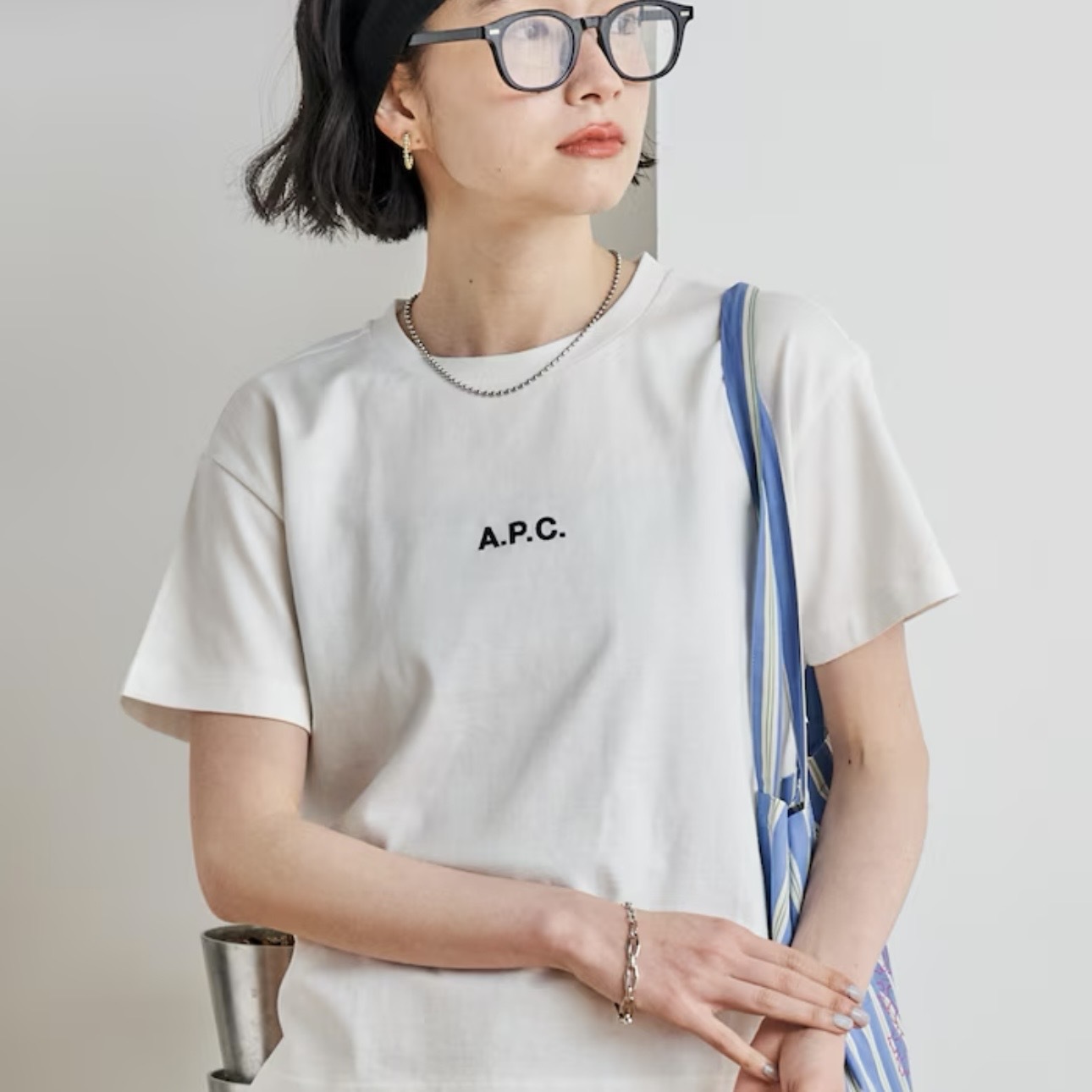 A.P.C. x FREAK'S STORE BOXY T-SHIRT 經典LOGO 極簡主義 短袖 上衣 四色
