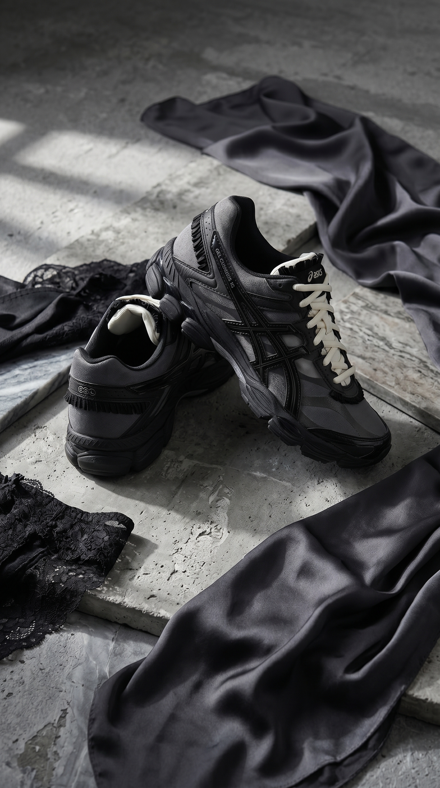 【Focus Store】預購 Griff x Asics Gel-Cumulus 16 "Black White" 黑白 1203B038-001