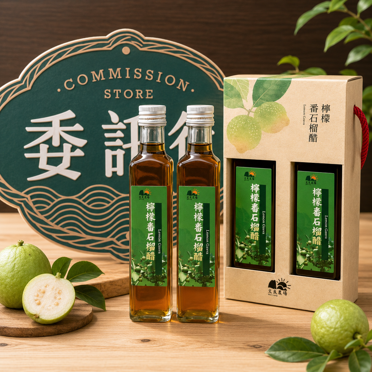 Fruit vinegar : Lemon Guava