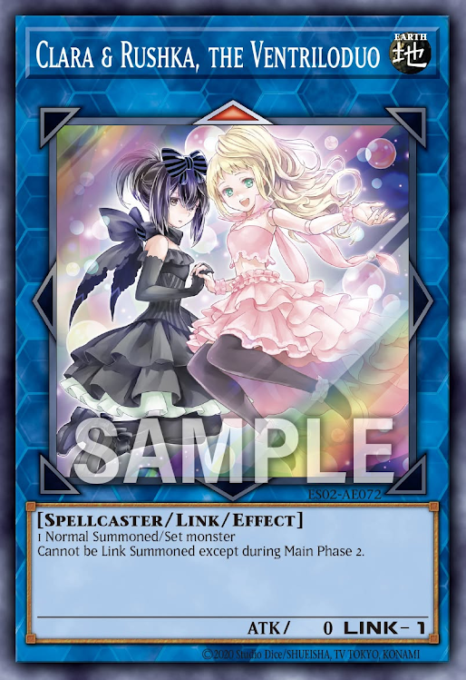 ES02-AE072 (SR)Clara & Rushka, the Ventriloduo(副話術士 克拉拉與魯斯卡)