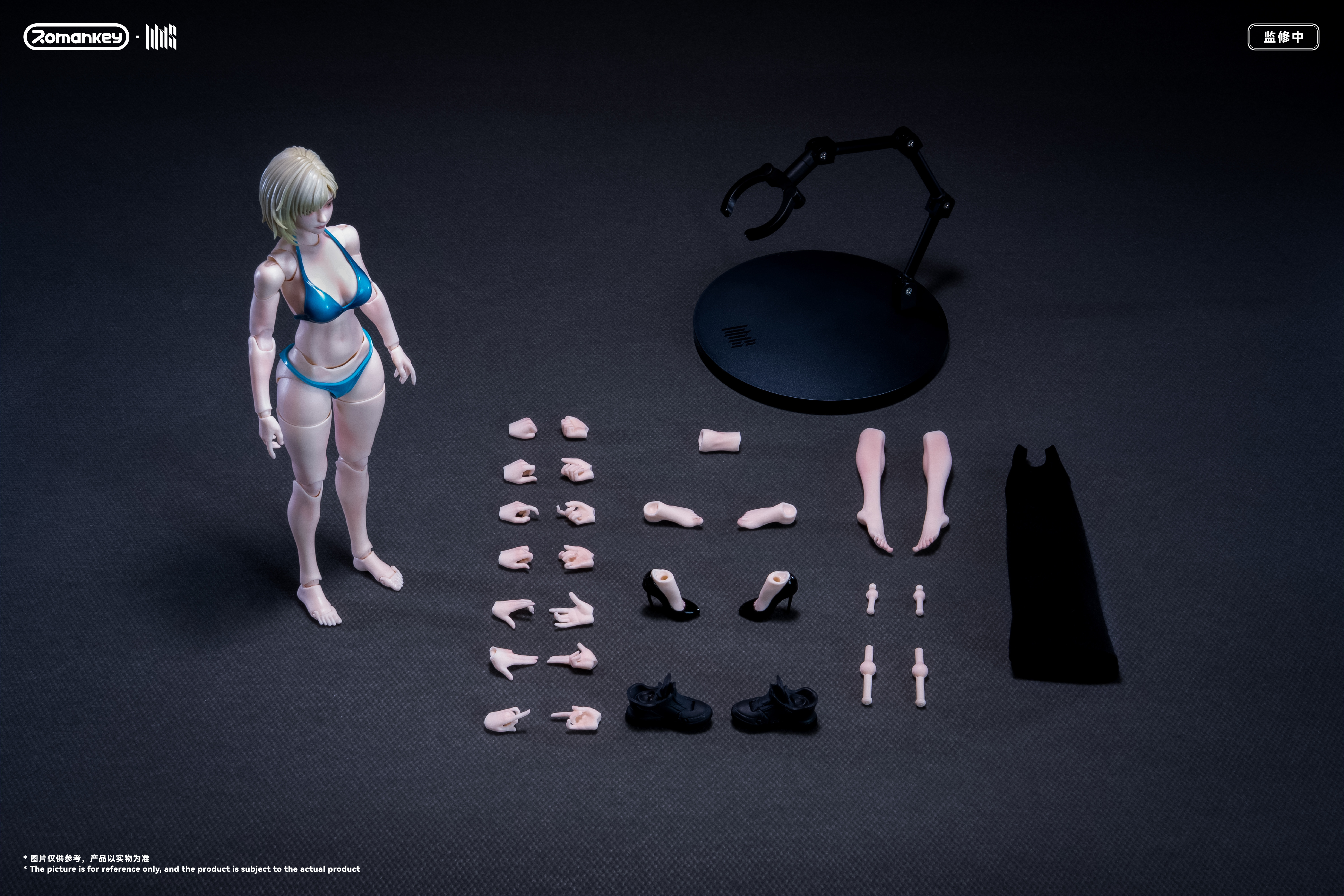 (Pre-Order) Romankey- 1/12 Mia (Pre-painted - Limited Editon) Action Figure (UMS004C)