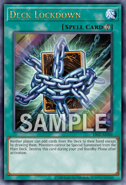 ES02-AE082 (UR/UTR)Deck Lockdown(牌組封鎖)