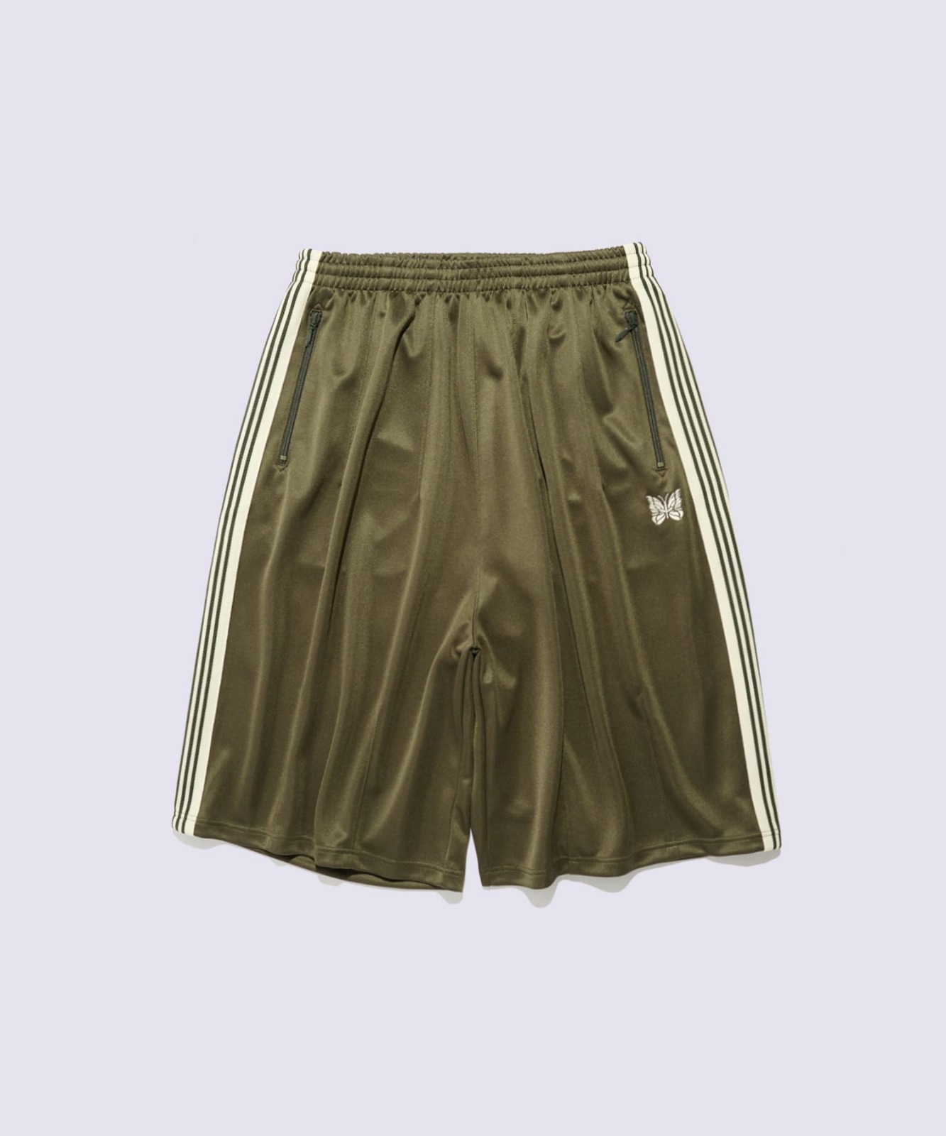 現貨|NEEDLES H.D. Track Short - Poly Smooth | OLIVE
