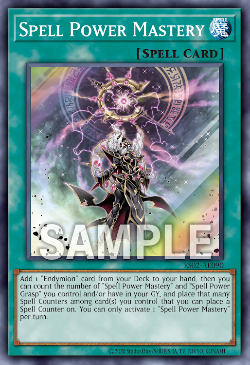 ES02-AE090 (SR)Spell Power Mastery(魔力統轄)
