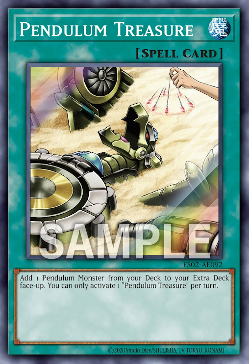 ES02-AE092 (SR)Pendulum Treasure(擺盪寶藏)