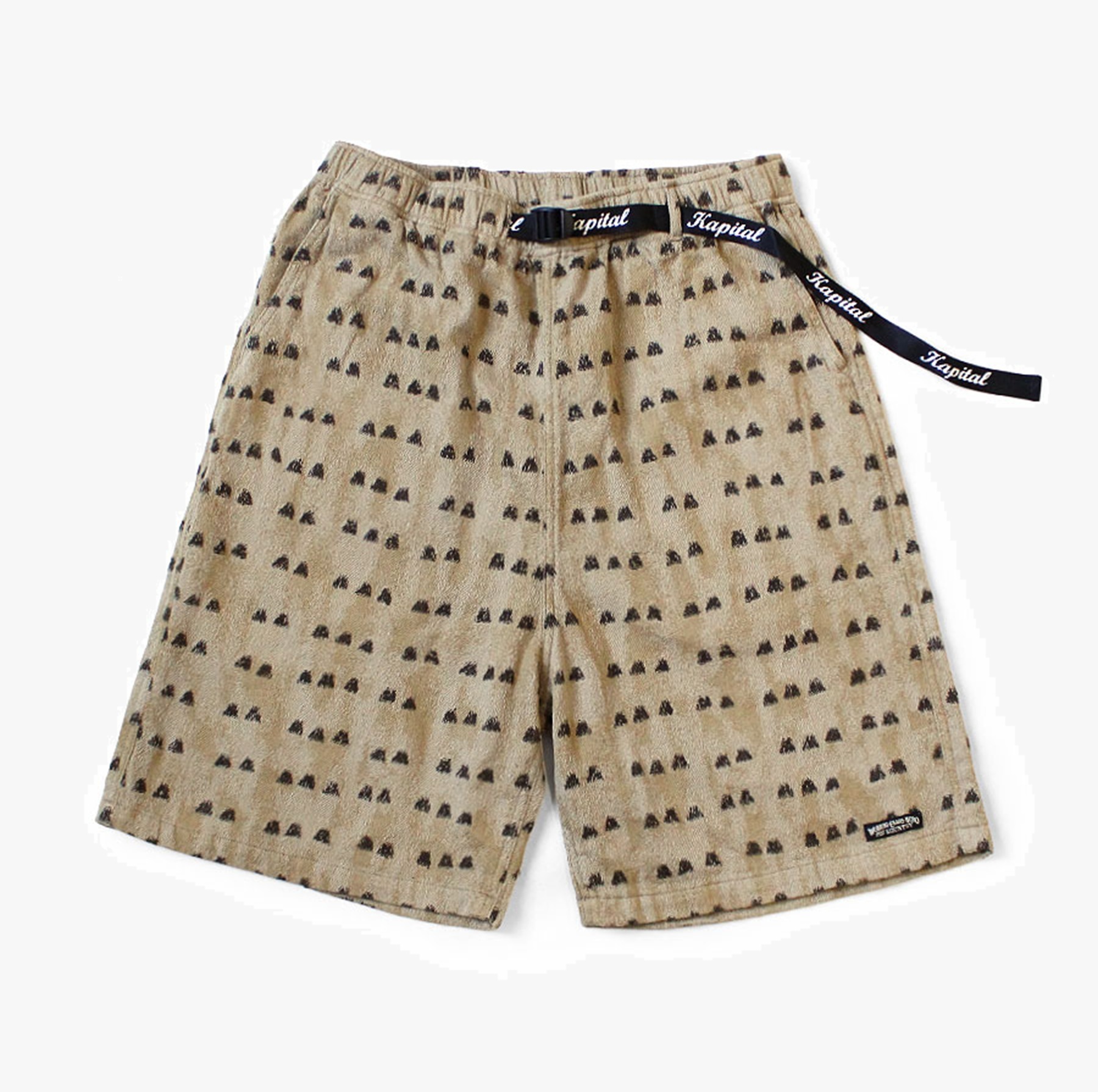 KAPITAL Cotton Iris Pattern EASY SHORTS - PRE ORDER ITEM (預訂中)