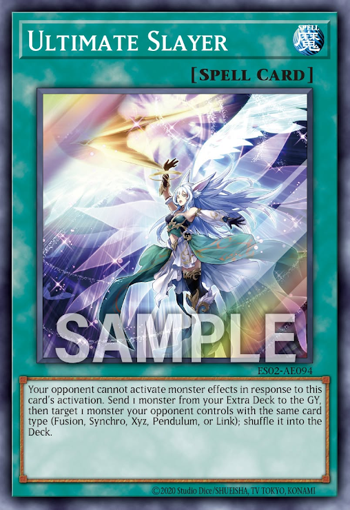 ES02-AE094 (SR/UTR)Ultimate Slayer(月女神之鏃)