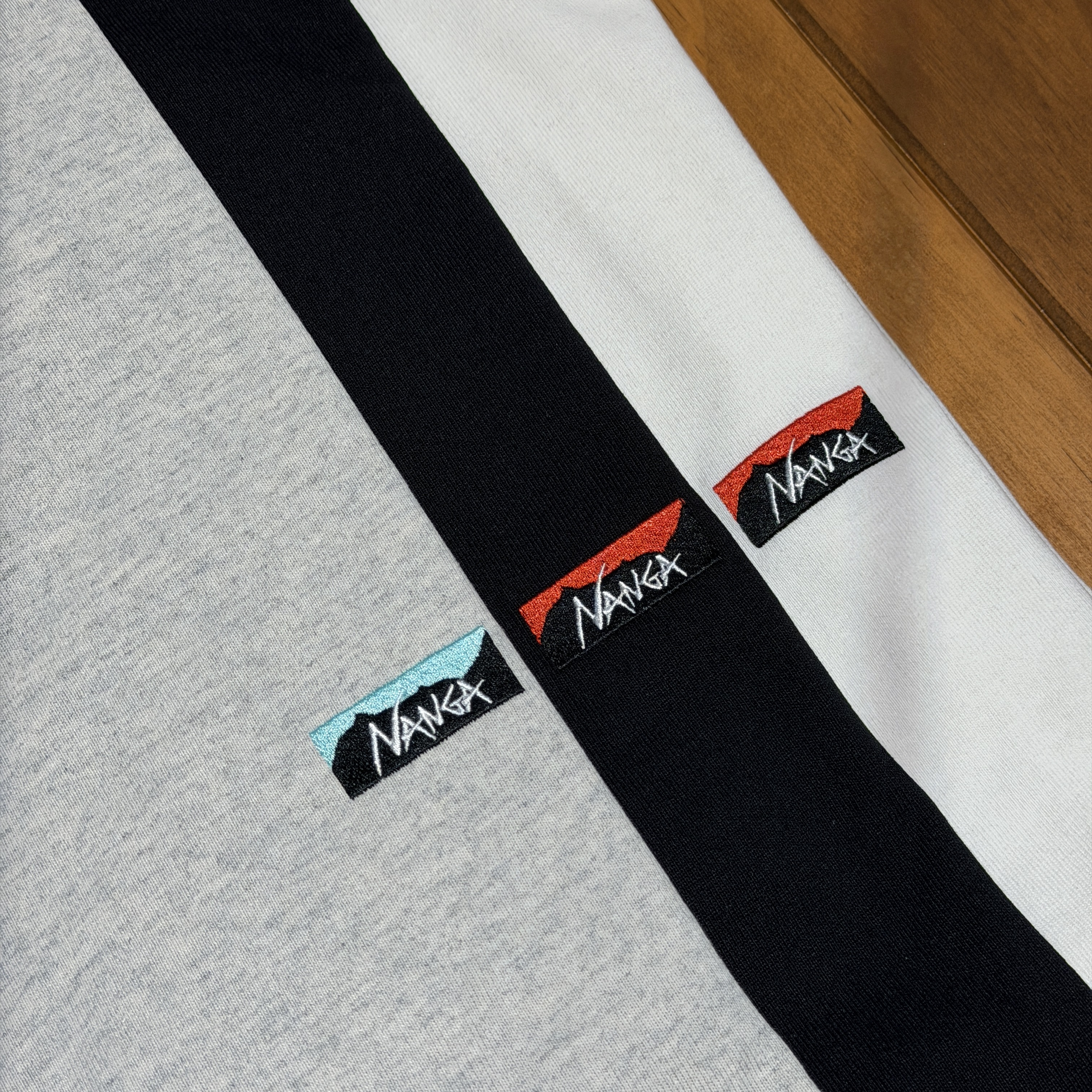 【現貨】NANGA 基本款 胸前小box刺繡logo短tee NW2411-1G804