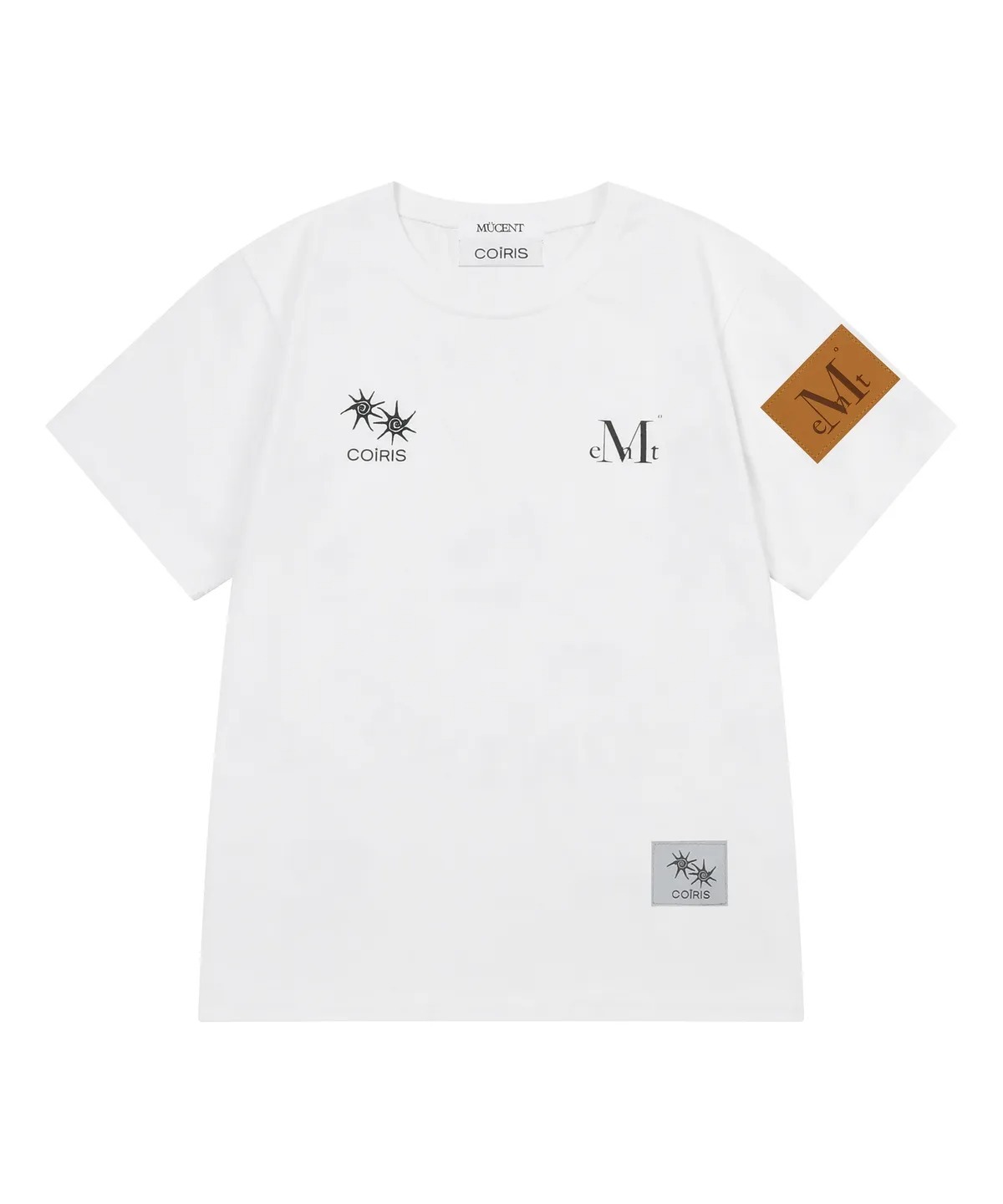 MUCENT x COIRIS SIGNATURE LOGO MIX HALF T