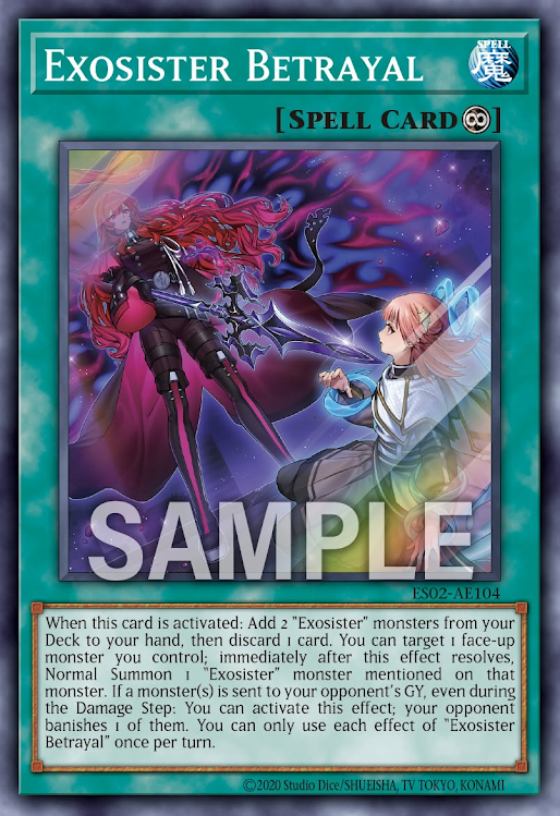 ES02-AE104 (SR)Exosister Betrayal(驅魔修女 聖母悼歌)