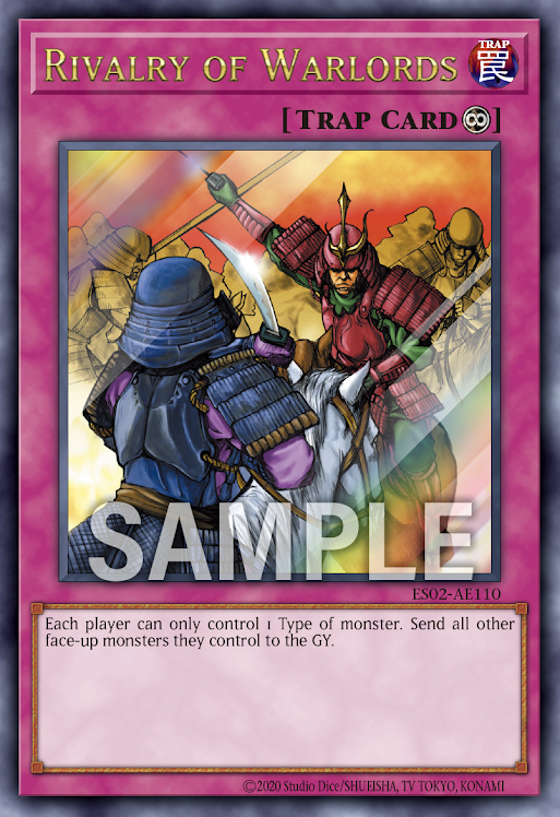 ES02-AE110 (UR/UTR)Rivalry of Warlords(群雄割據)