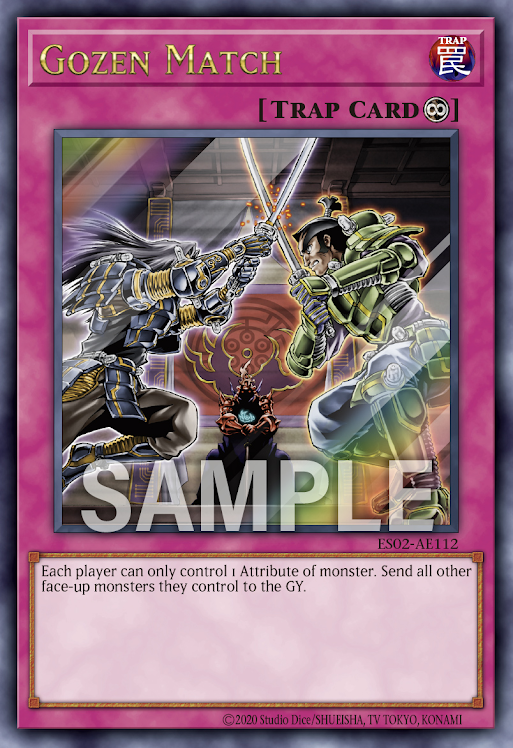 ES02-AE112 (UR/UTR)Gozen Match(御前試合)