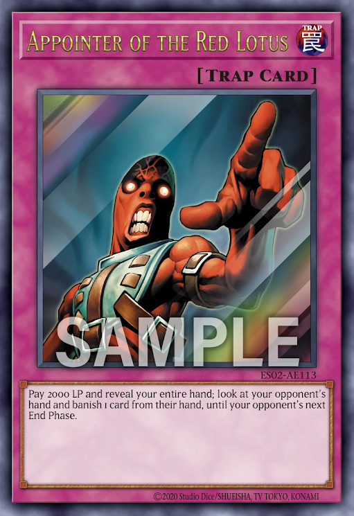 ES02-AE113 (UR/UTR)Appointer of the Red Lotus(紅蓮的指名者)