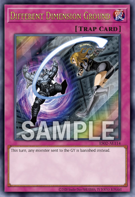 ES02-AE114 (UR/UTR)Different Dimension Ground(異次元競技場)