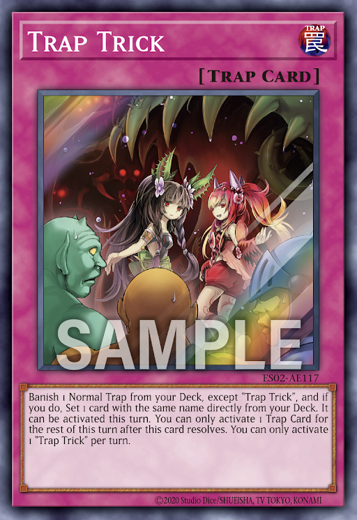 ES02-AE117 (SR)Trap Trick(陷阱詭計)
