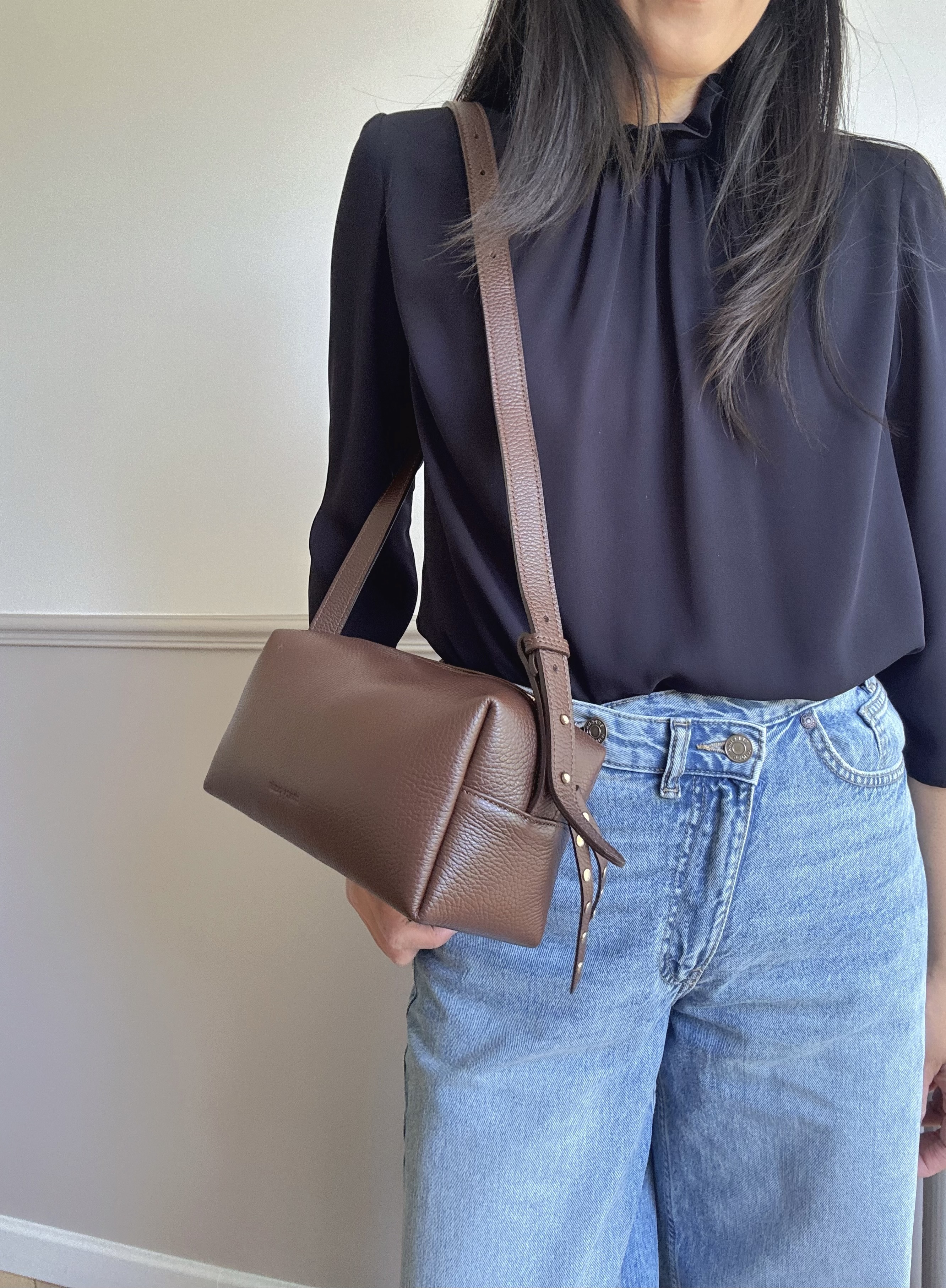 Cherry Paris Leather Abby - 4220 Moka 深啡