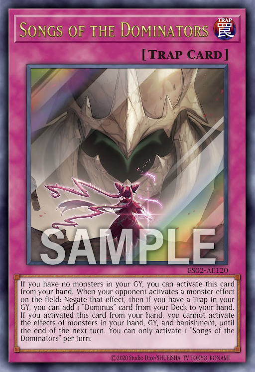 ES02-AE120 (UR/UTR)Songs of the Dominators(列王詩篇)