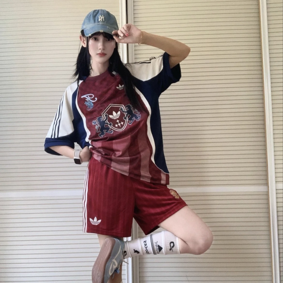 【代購】adidas Originals AOP  運動休閒寬鬆套頭短袖T恤