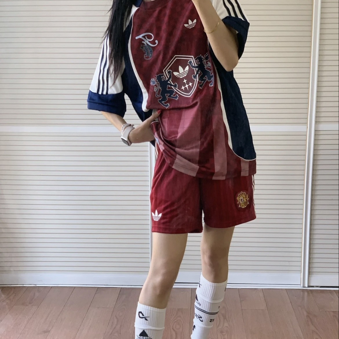 【代購】adidas Originals AOP  運動休閒寬鬆套頭短袖T恤