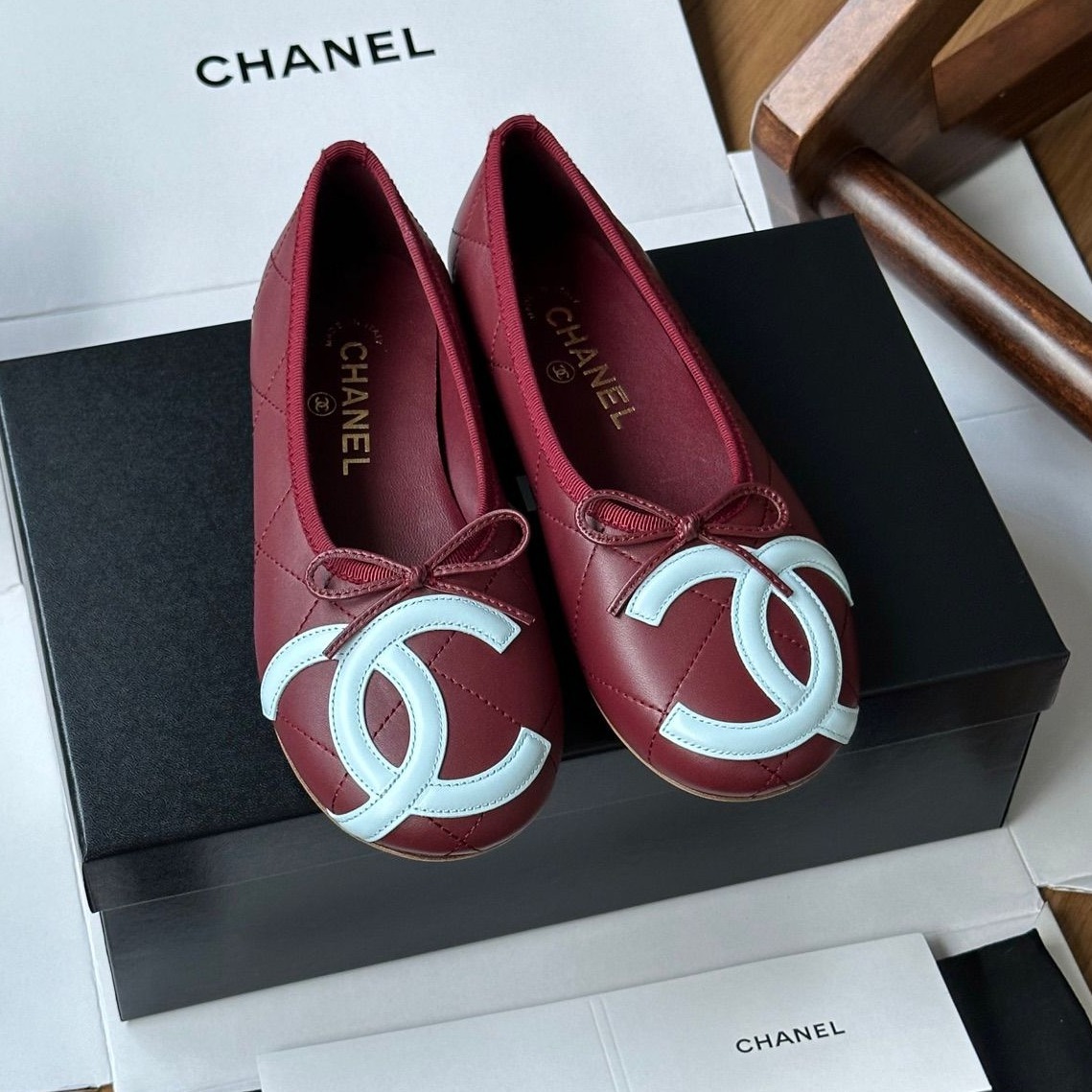 Chanel 26春夏Coco Beach康鵬芭蕾舞鞋