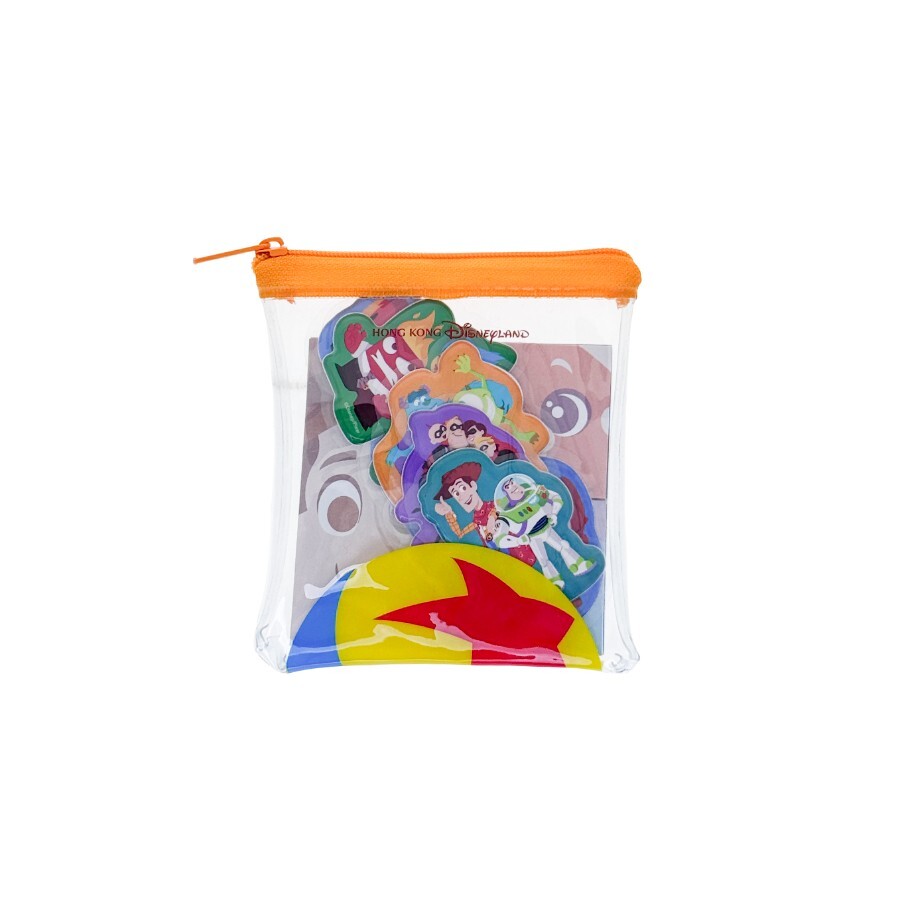 皮克斯 Pixar 玩轉夏日系列 便條紙 + 貼紙 組 文具用品 -香港迪士尼樂園