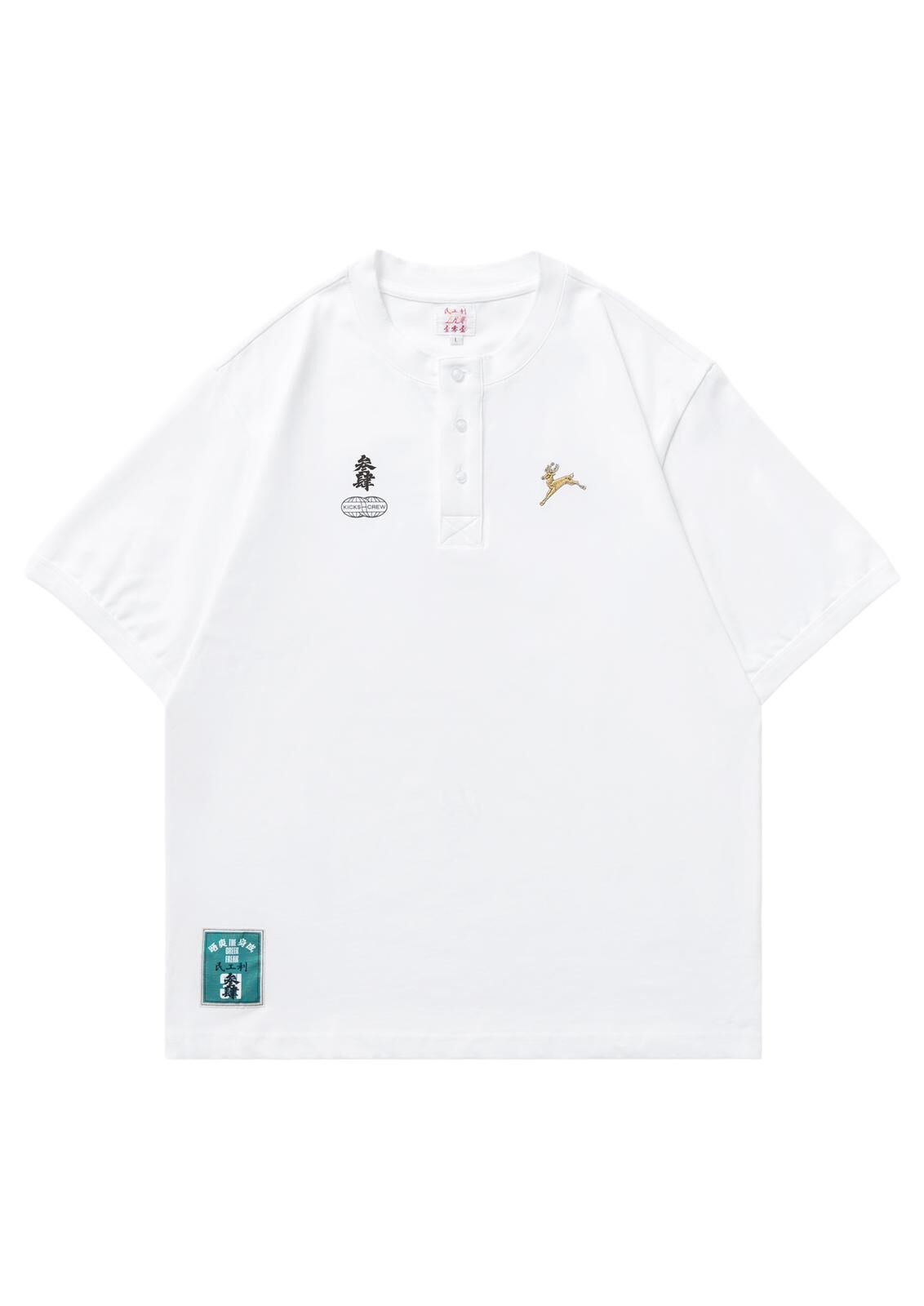 LKM GREEK F TEE // WHT