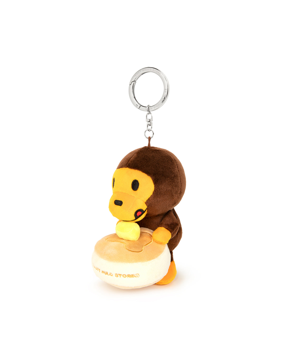 2026SS BAPE A BATHING APE HOTCAKE BABY MILO PLUSH KEYCHAIN 日式鬆餅 布偶 小猴子 吊飾 鑰匙圈 現貨 0MXACW4637XXQ