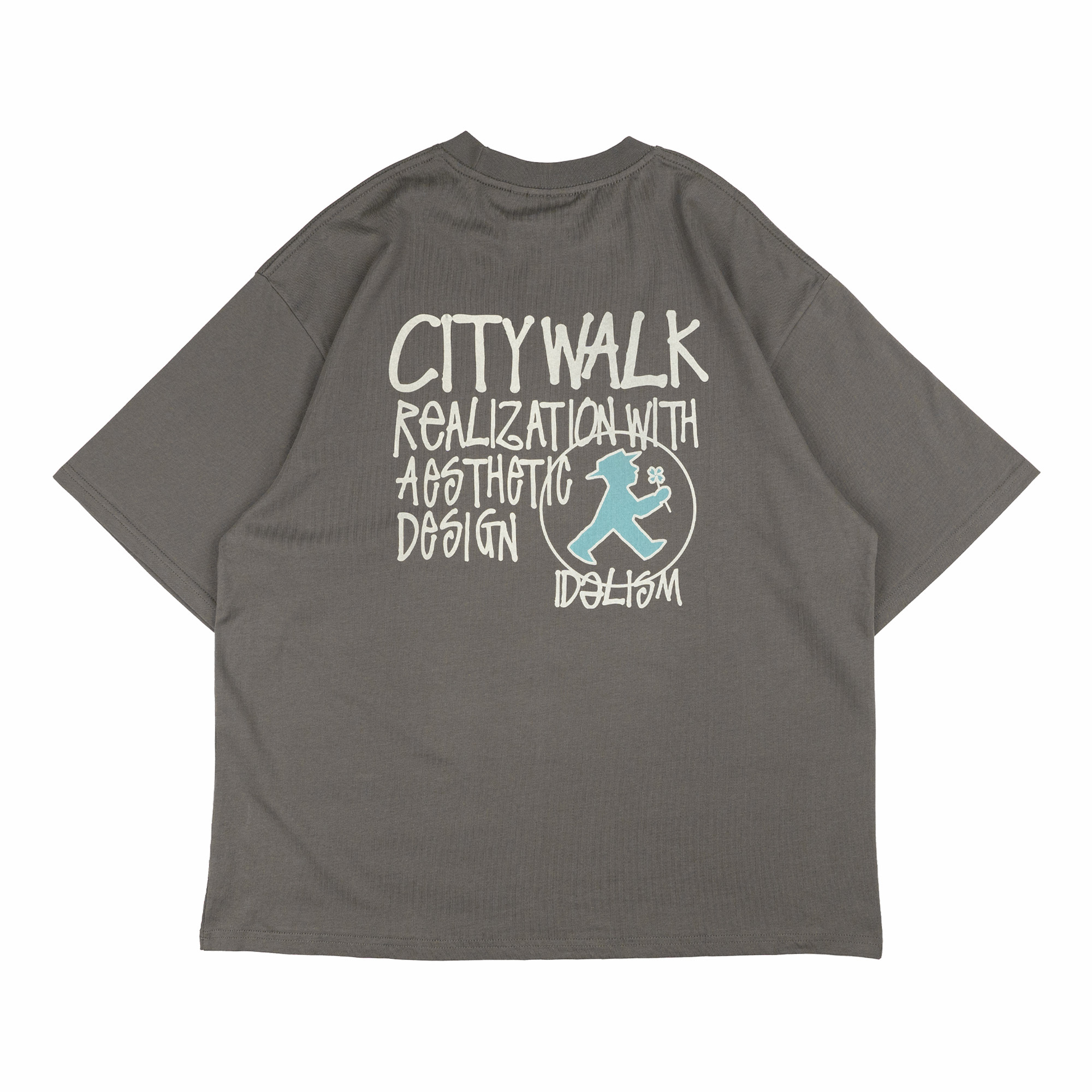 IDEALISM IDE City Walk Tee 小人物 短袖 三色